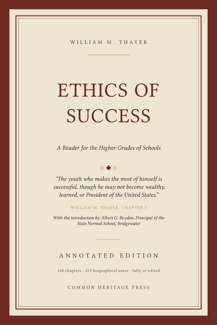 Ethics of Success, annotated edition — front cover